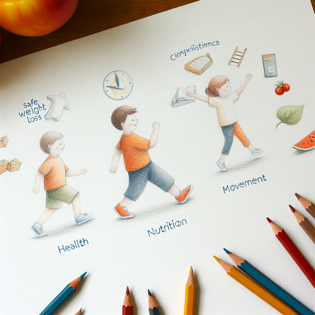Pastelková ilustrace znázorňující téma: Zdraví dětí