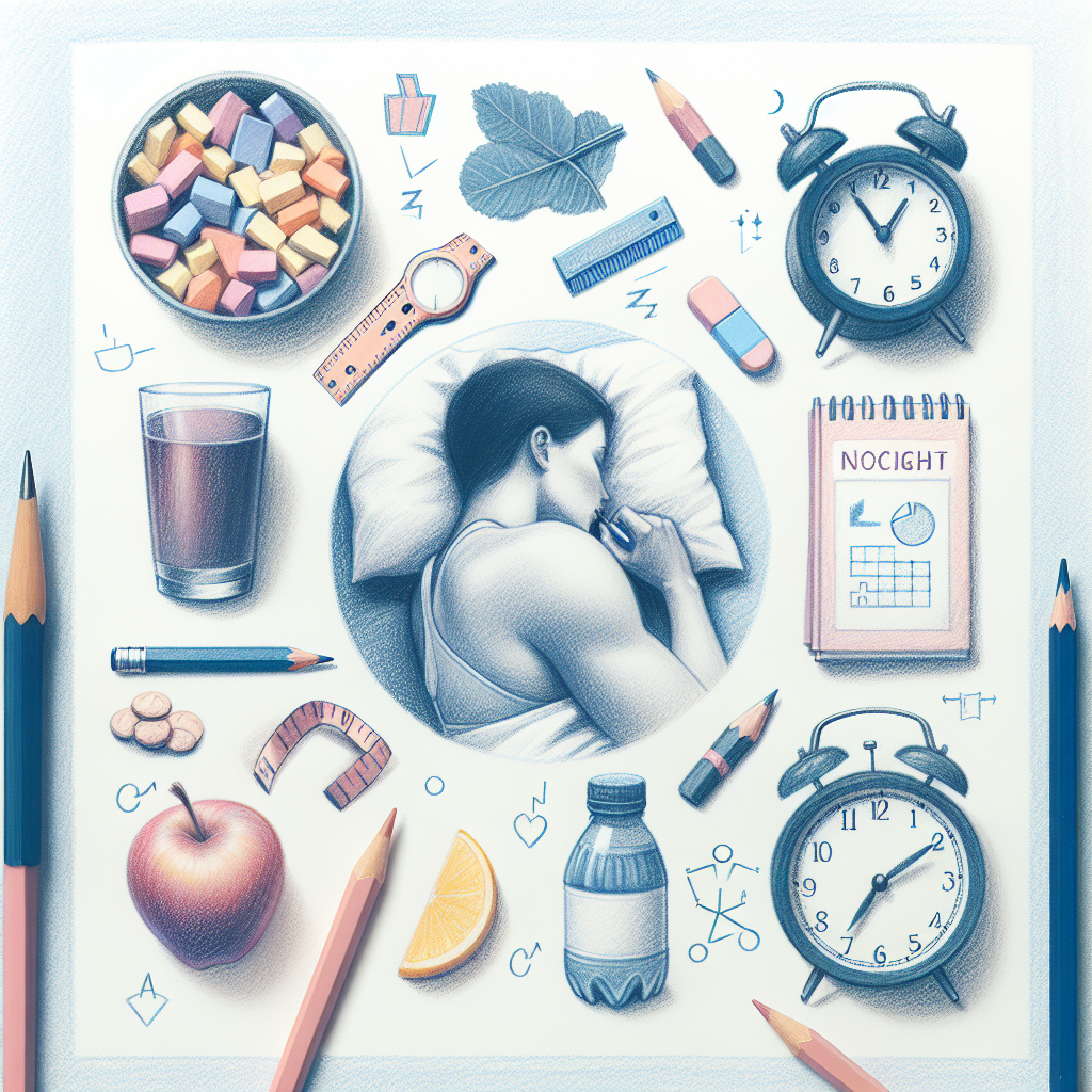 Pastelková ilustrace znázorňující téma: Zdraví a výživa