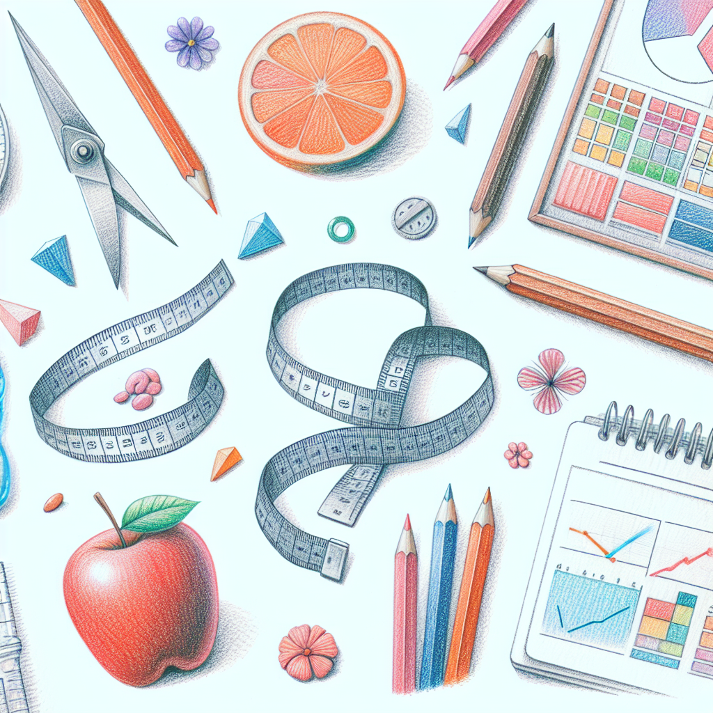 Pastelková ilustrace znázorňující téma: Zdraví a výživa