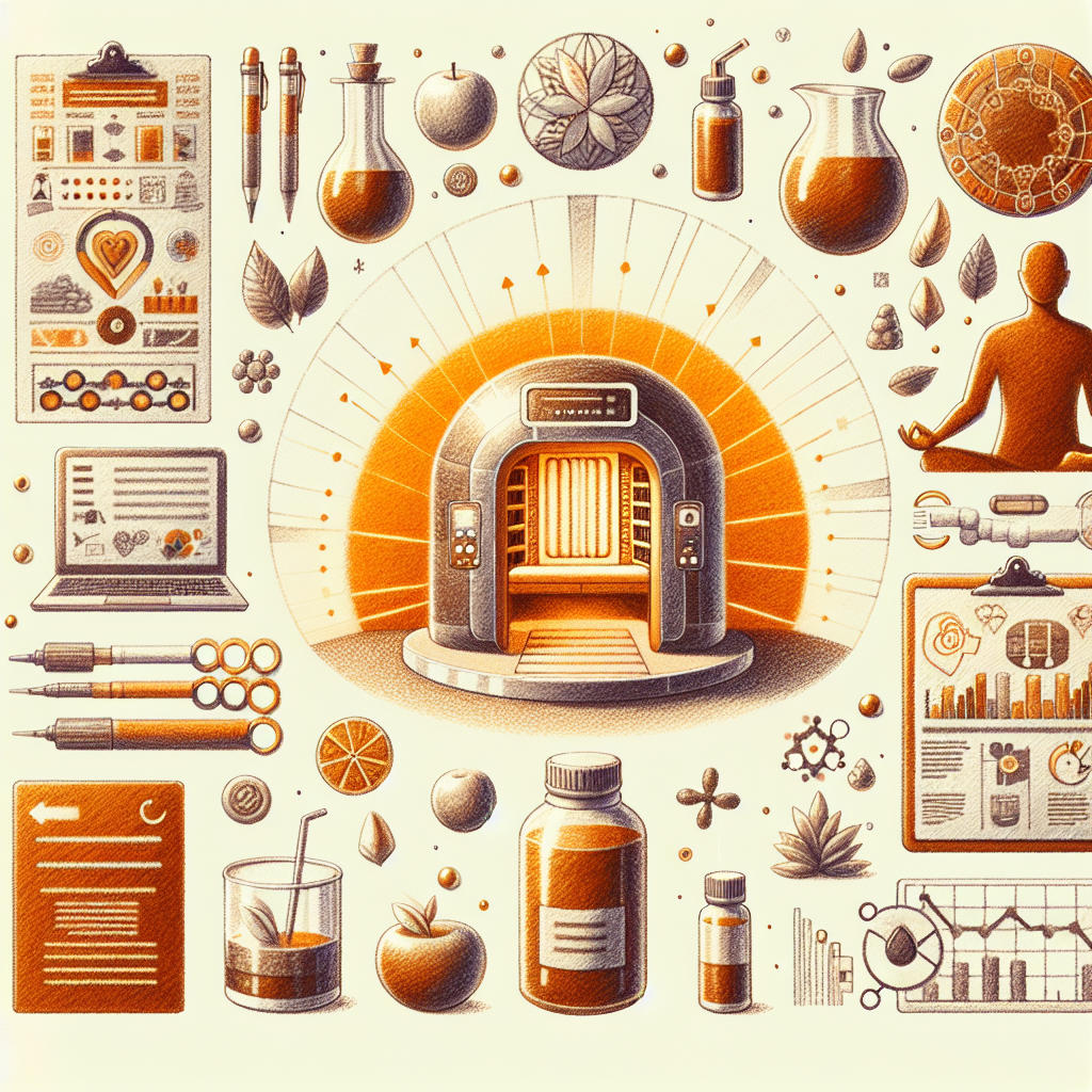 Pastelková ilustrace znázorňující téma: Zdraví a wellness