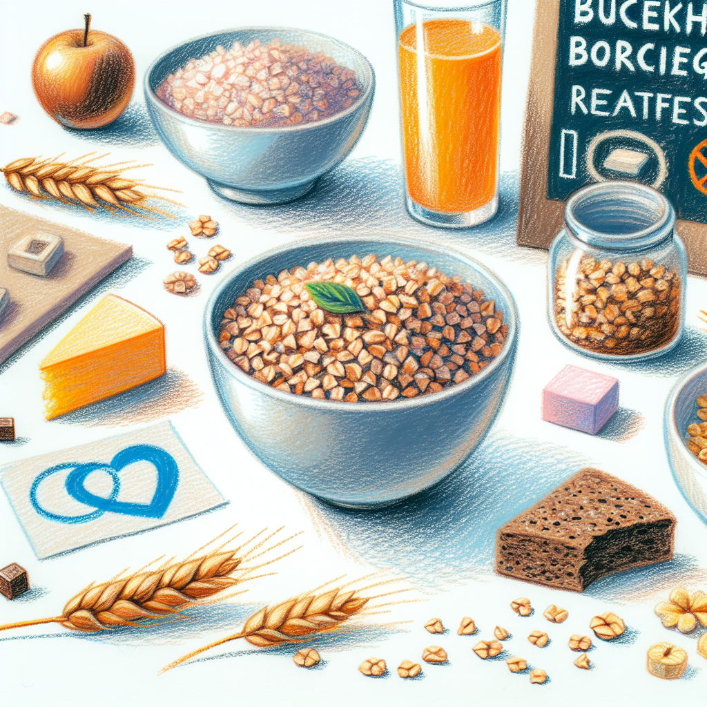 Pastelková ilustrace znázorňující téma: Zdravé recepty