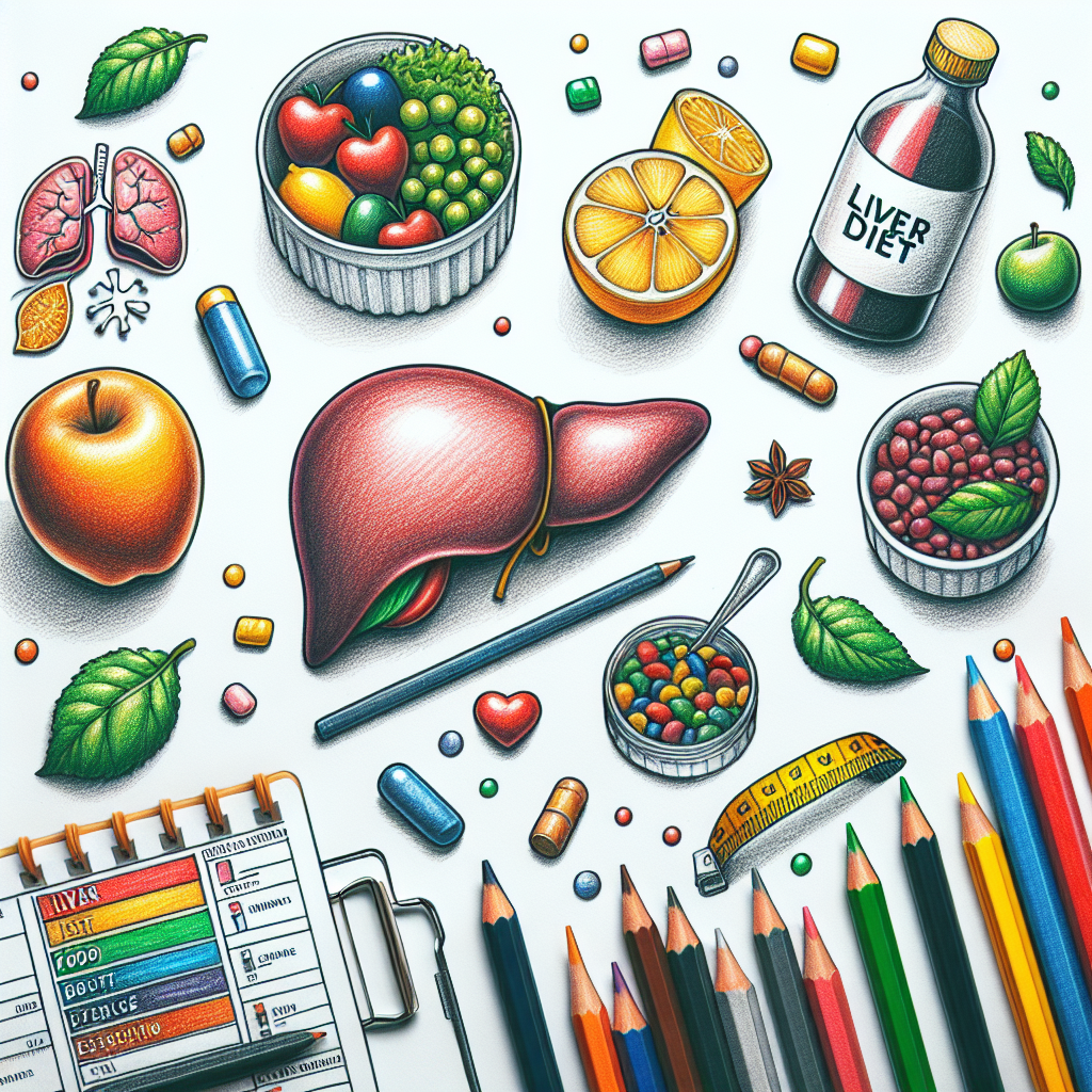 Pastelková ilustrace znázorňující téma: Zdravá výživa