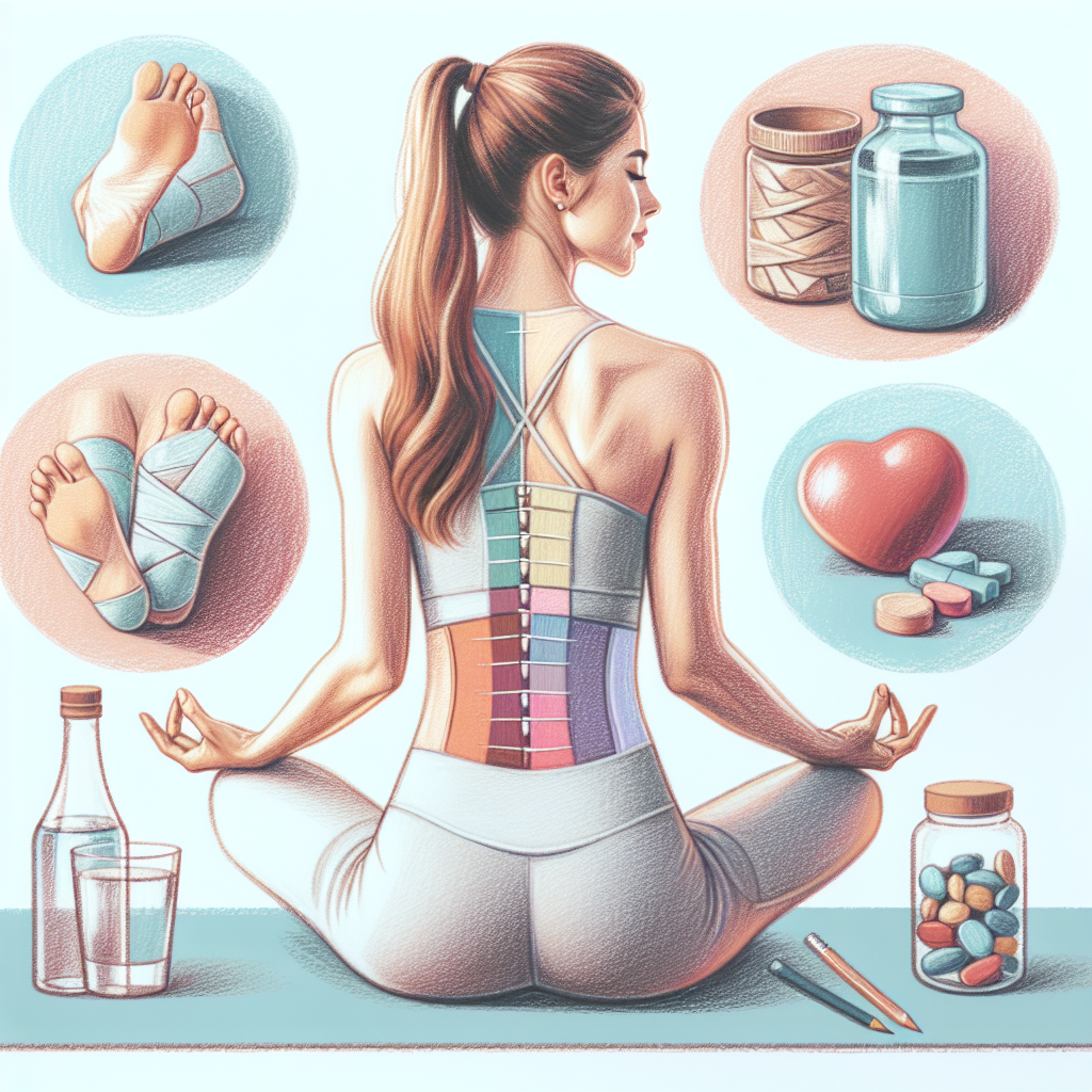 Pastelková ilustrace znázorňující téma: Zdraví