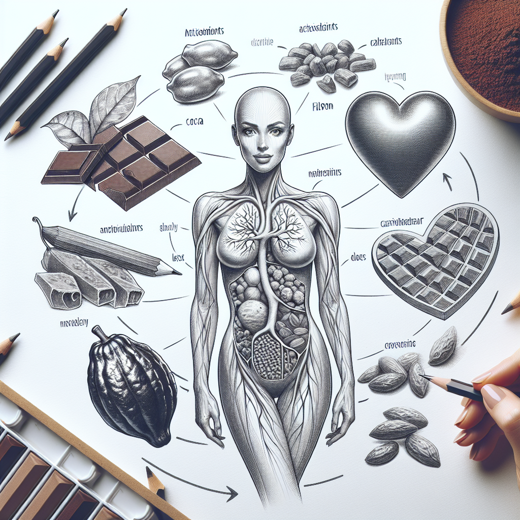 Pastelková ilustrace znázorňující téma: Výživa