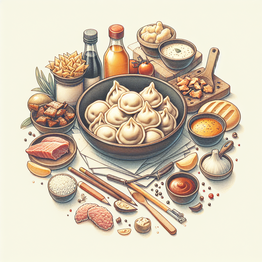 Pastelková ilustrace znázorňující téma: Recepty