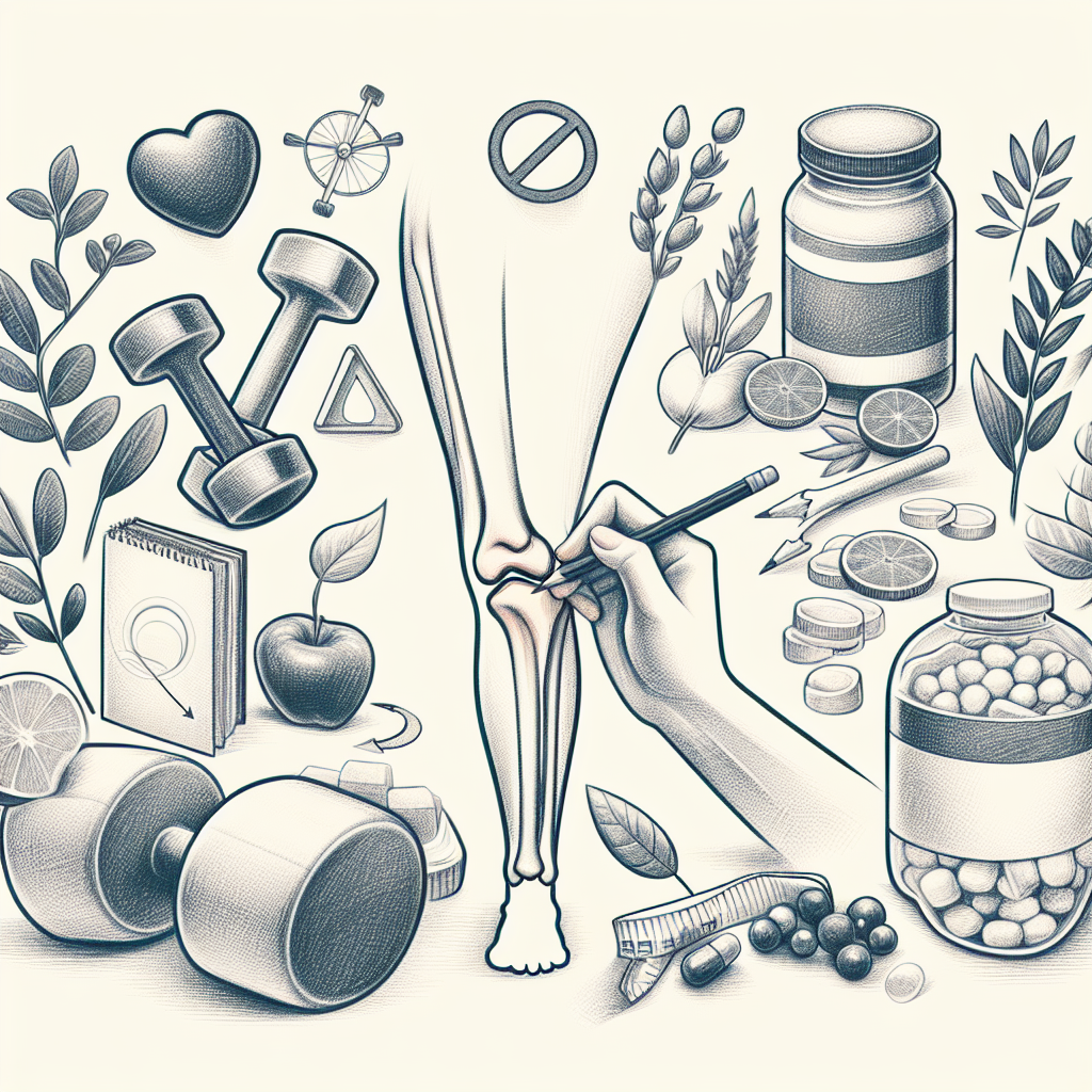 Pastelková ilustrace znázorňující téma: Zdraví kloubů