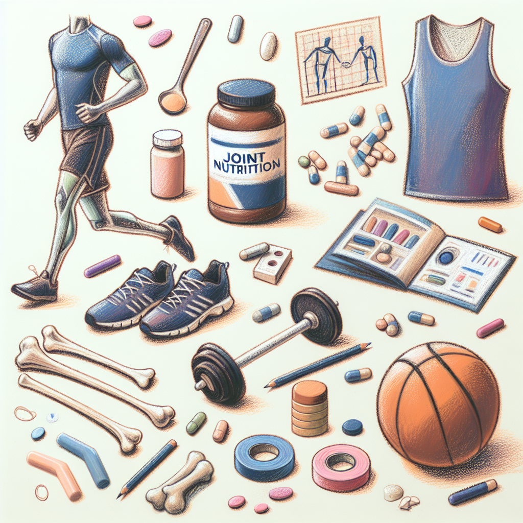 Pastelková ilustrace znázorňující téma: Sportovní výživa