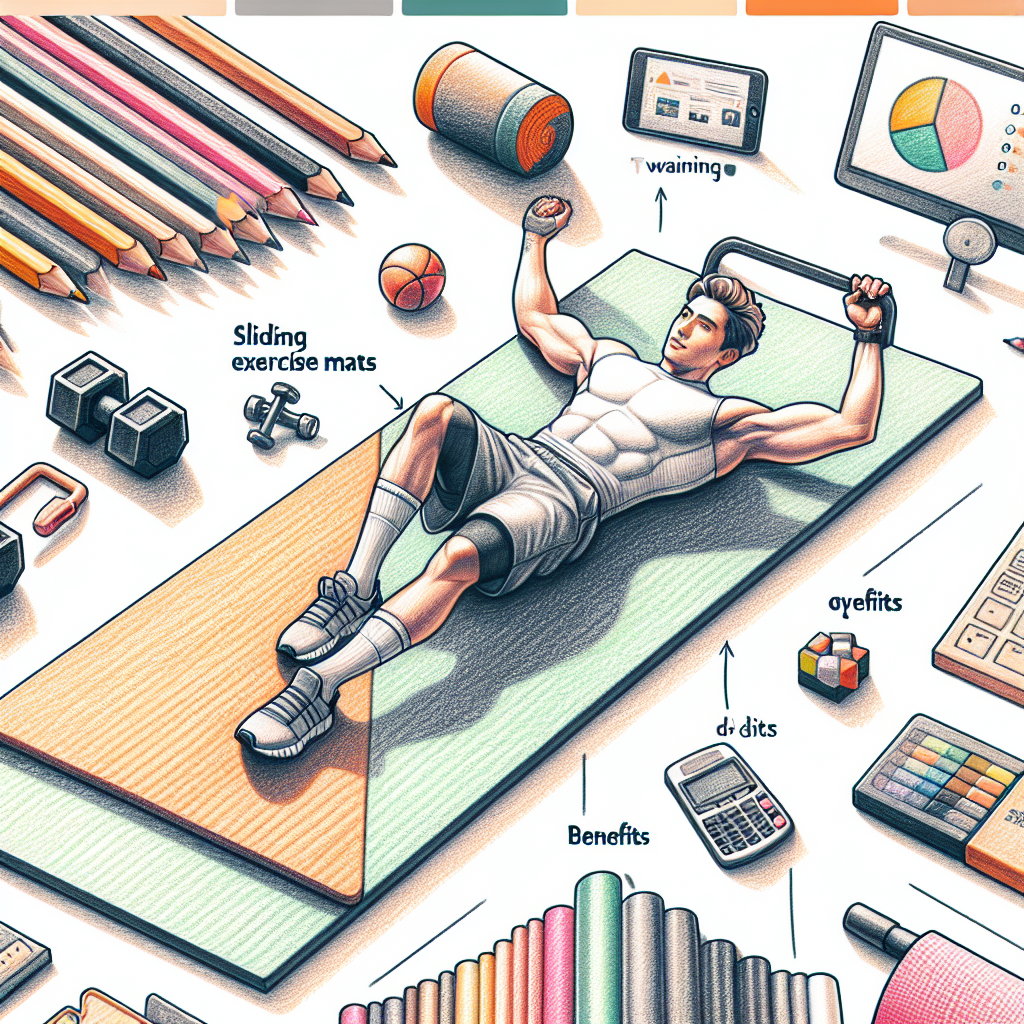 Pastelková ilustrace znázorňující téma: Cvičení