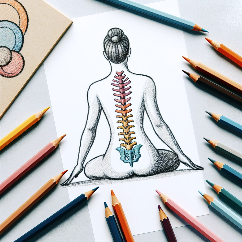 Pastelková ilustrace znázorňující téma: Zdraví
