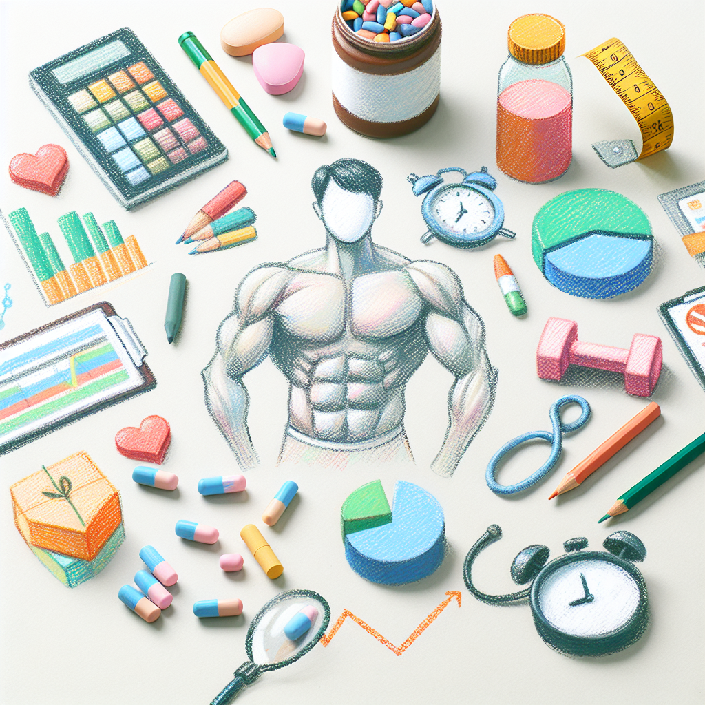 Pastelková ilustrace znázorňující téma: Zdraví a wellness