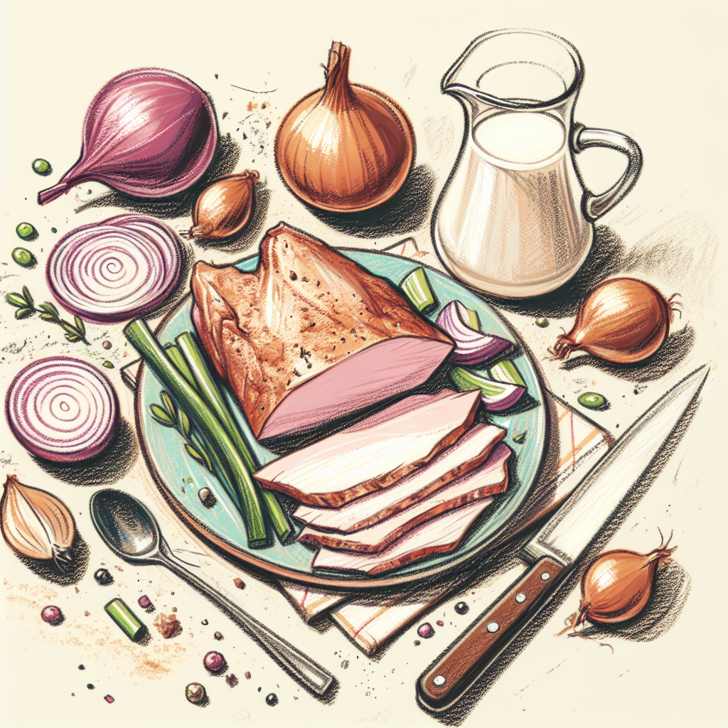 Pastelková ilustrace znázorňující téma: Kuchařství
