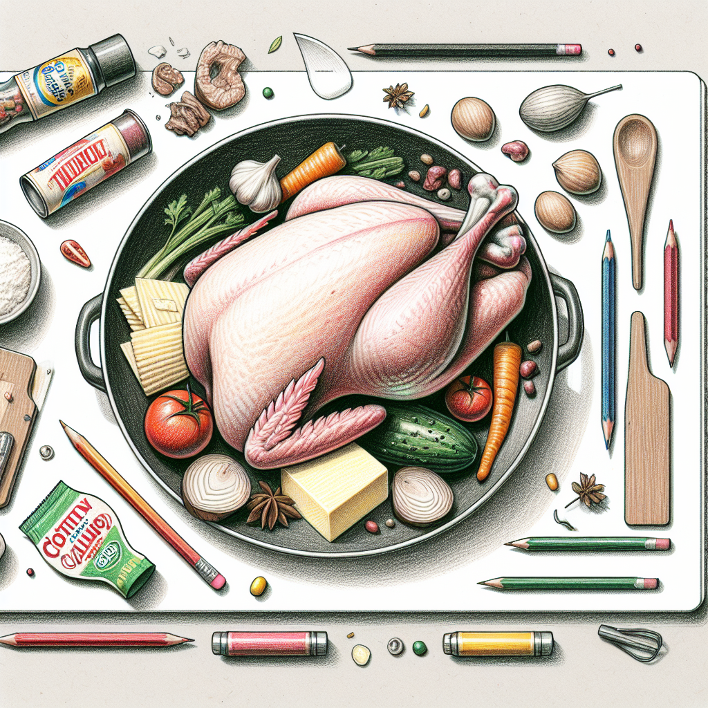 Pastelková ilustrace znázorňující téma: Kuchyně