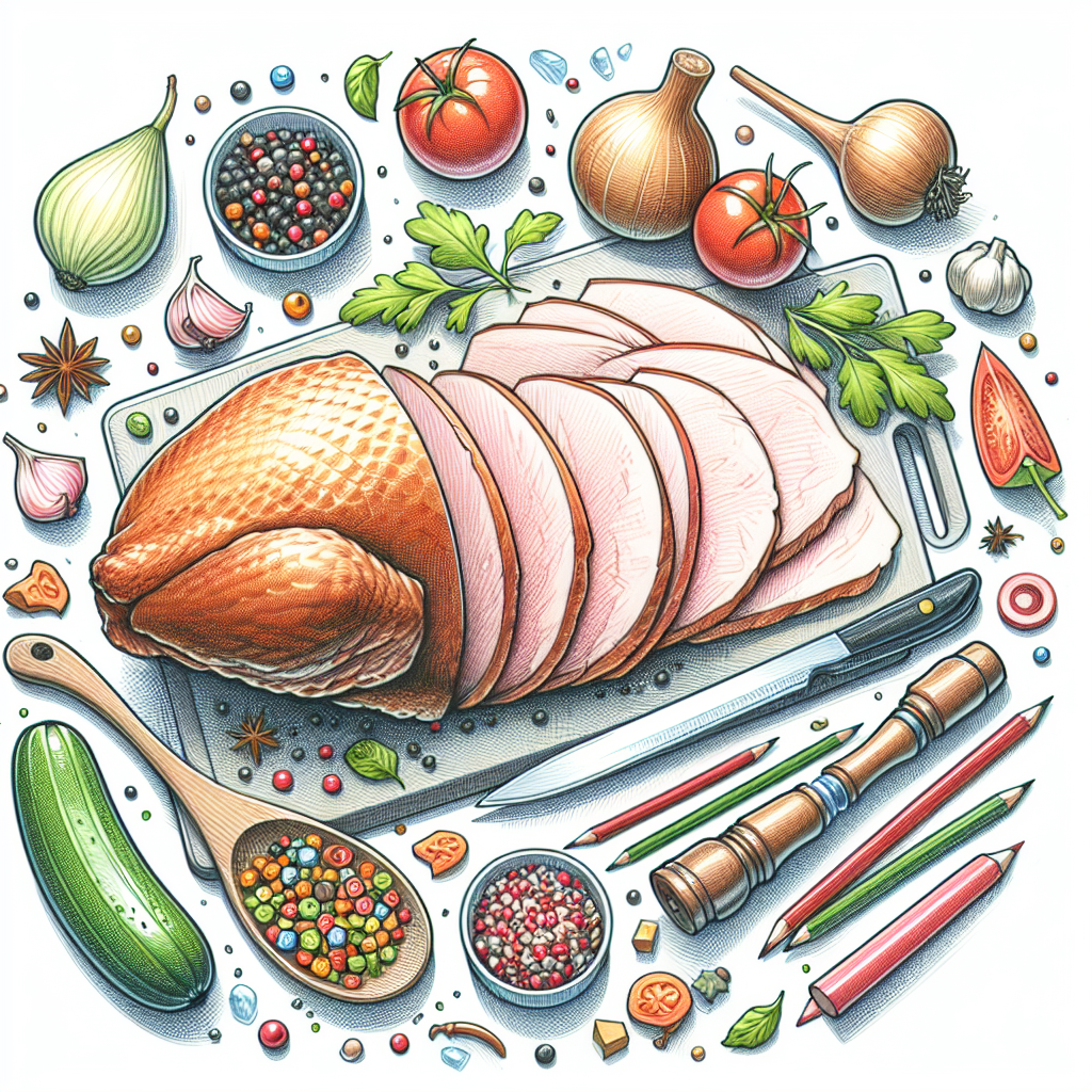 Pastelková ilustrace znázorňující téma: Recepty