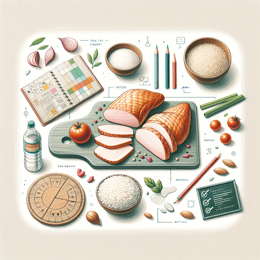Pastelková ilustrace znázorňující téma: Recepty