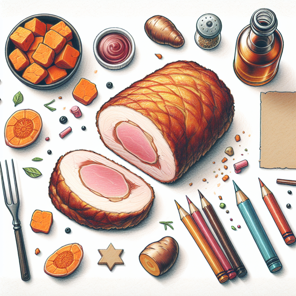 Pastelková ilustrace znázorňující téma: Recepty