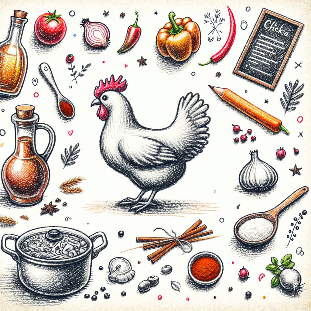 Pastelková ilustrace znázorňující téma: Recepty