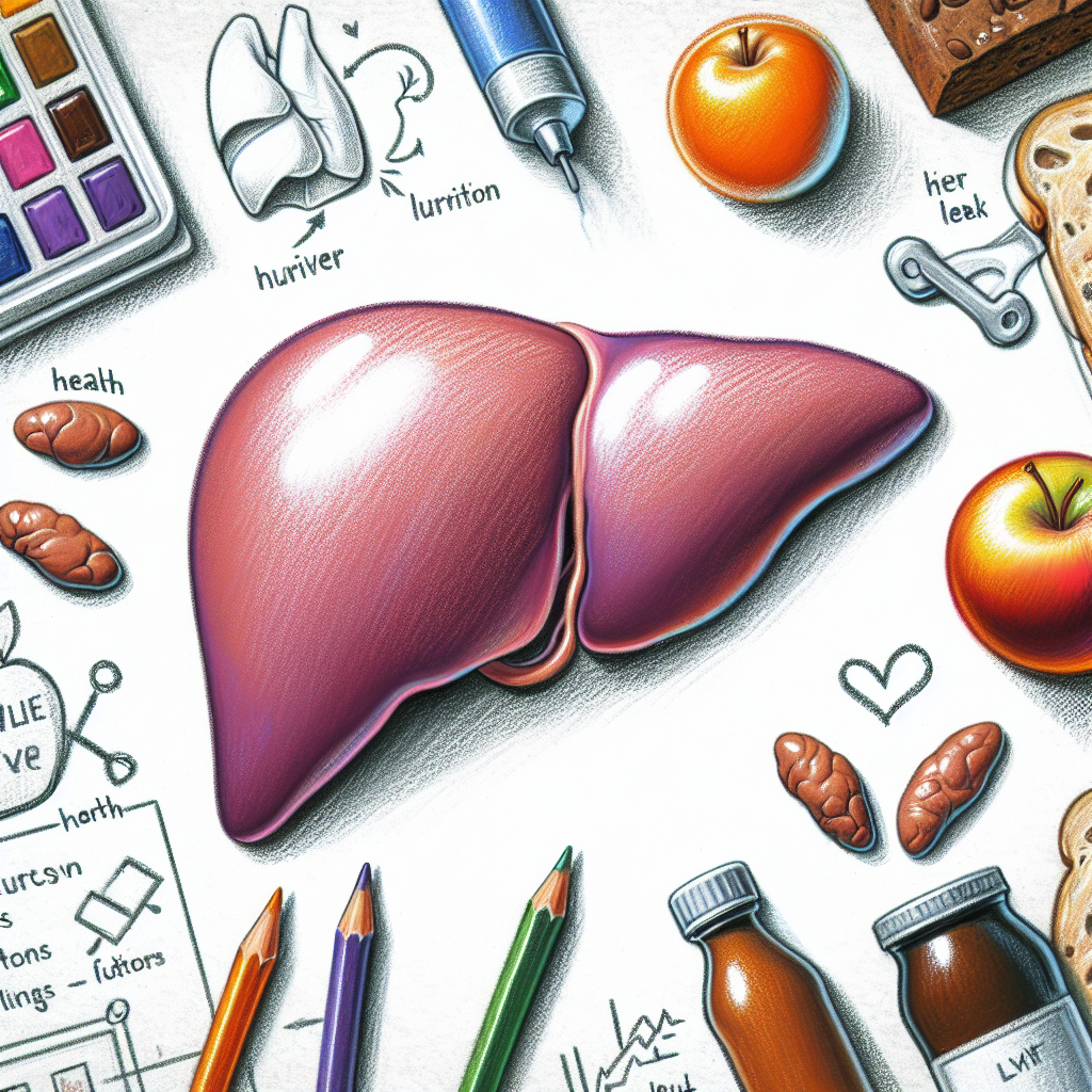 Pastelková ilustrace znázorňující téma: Zdravá výživa
