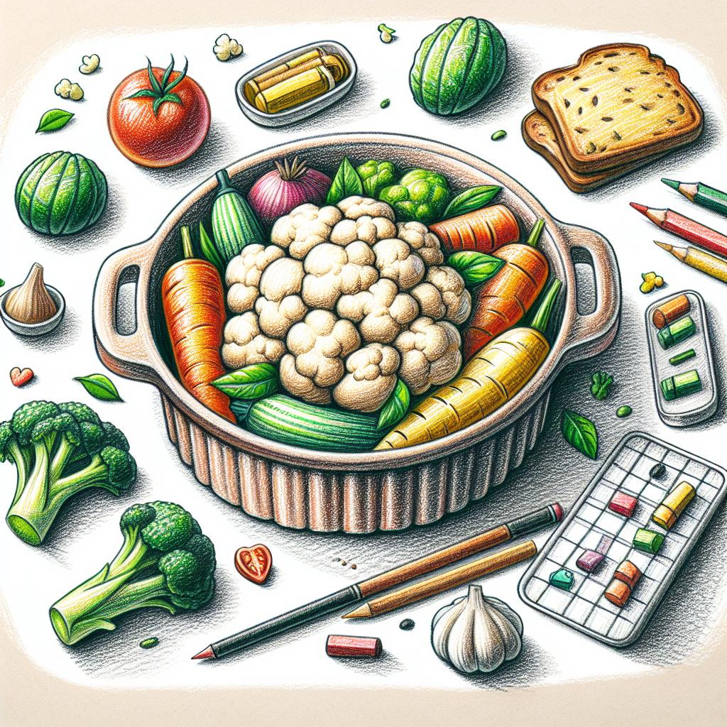 Pastelková ilustrace znázorňující téma: Recepty
