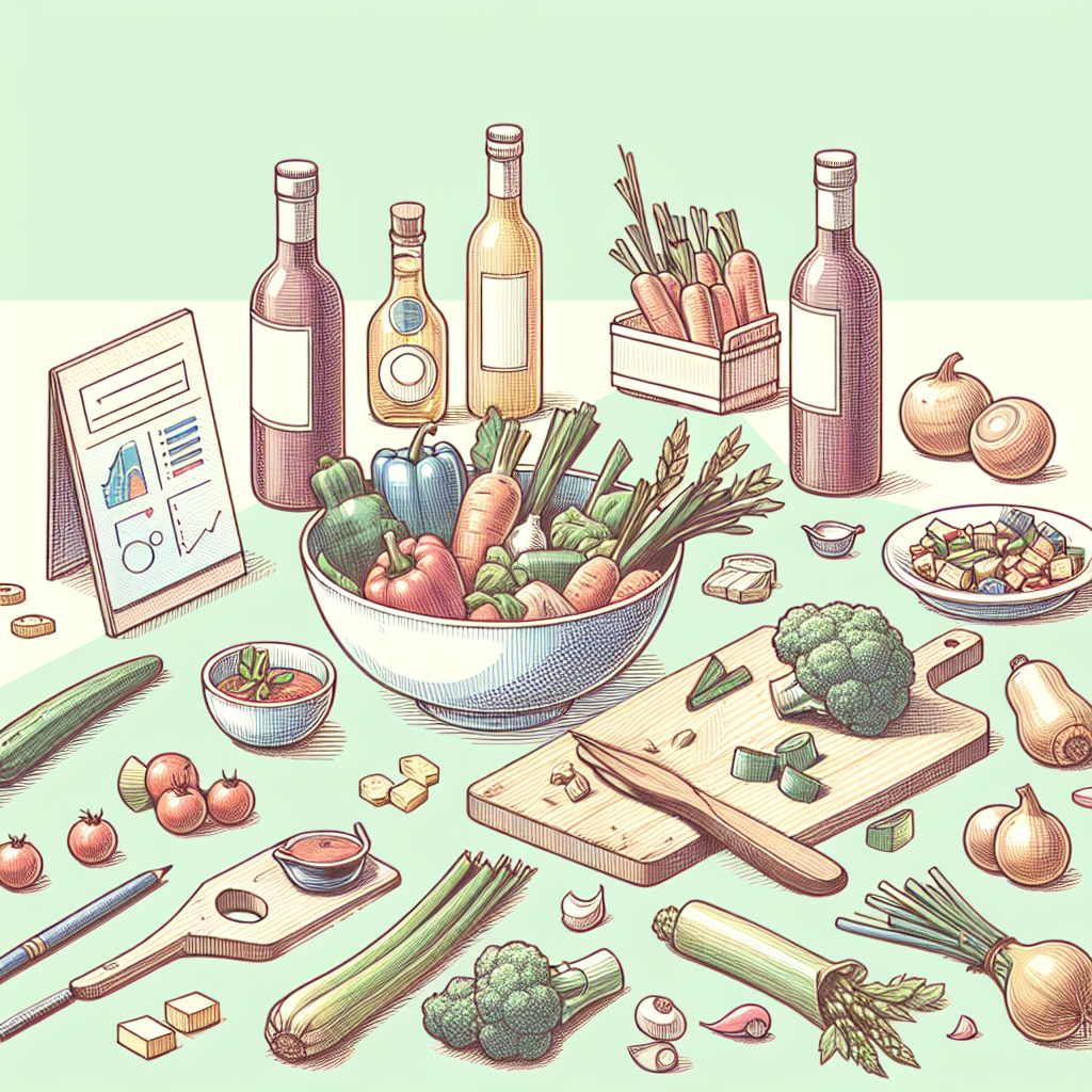 Pastelková ilustrace znázorňující téma: Recepty