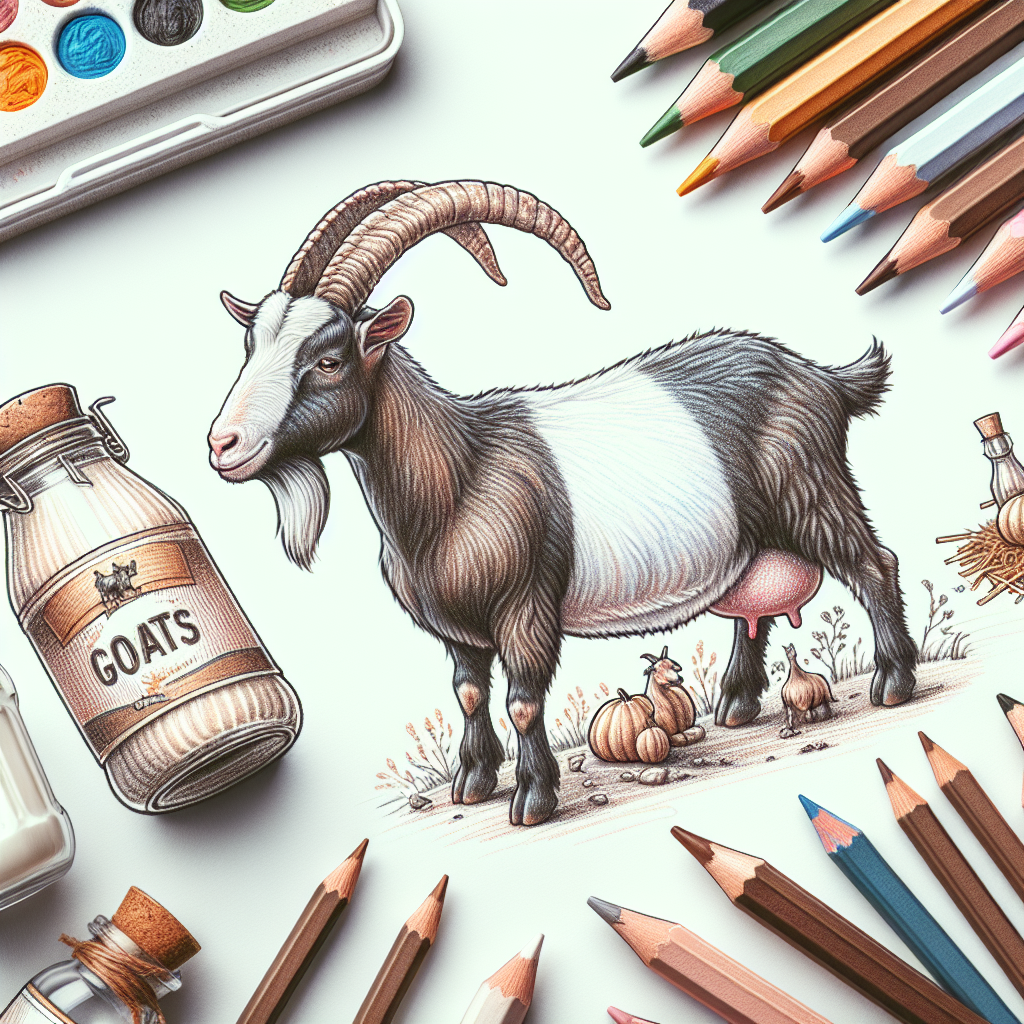 Pastelková ilustrace znázorňující téma: Chovatelství