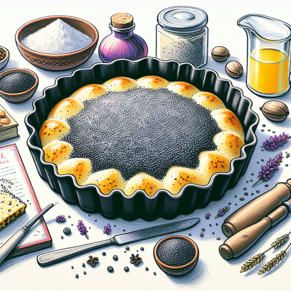 Pastelková ilustrace znázorňující téma: Recepty