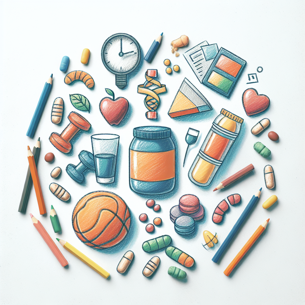 Pastelková ilustrace znázorňující téma: Hubnutí