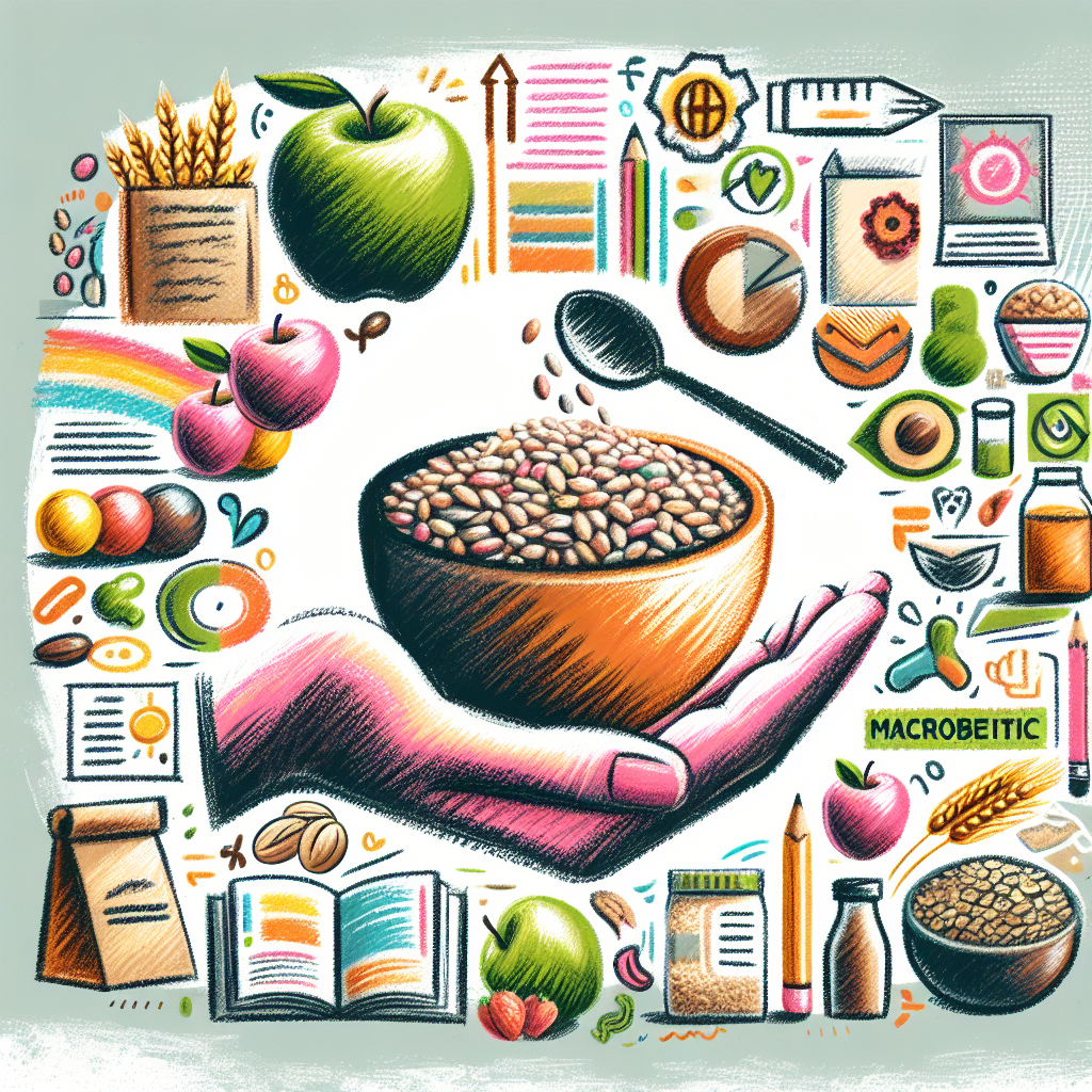 Pastelková ilustrace znázorňující téma: Výživa