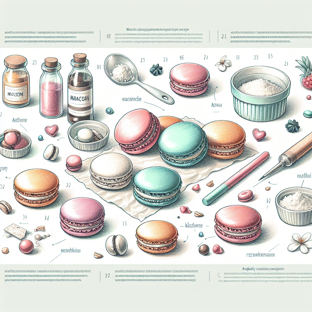 Pastelková ilustrace znázorňující téma: Dezerty