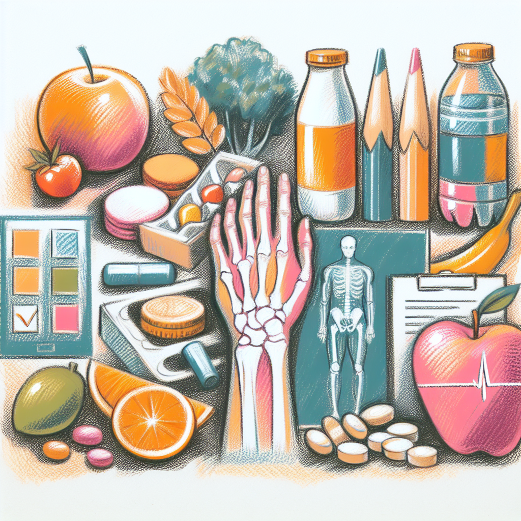 Pastelková ilustrace znázorňující téma: Péče o zdraví