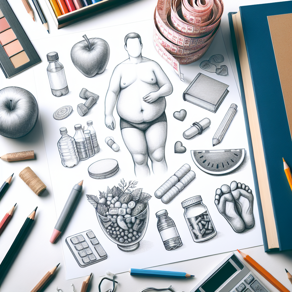Pastelková ilustrace znázorňující téma: Zdraví a výživa