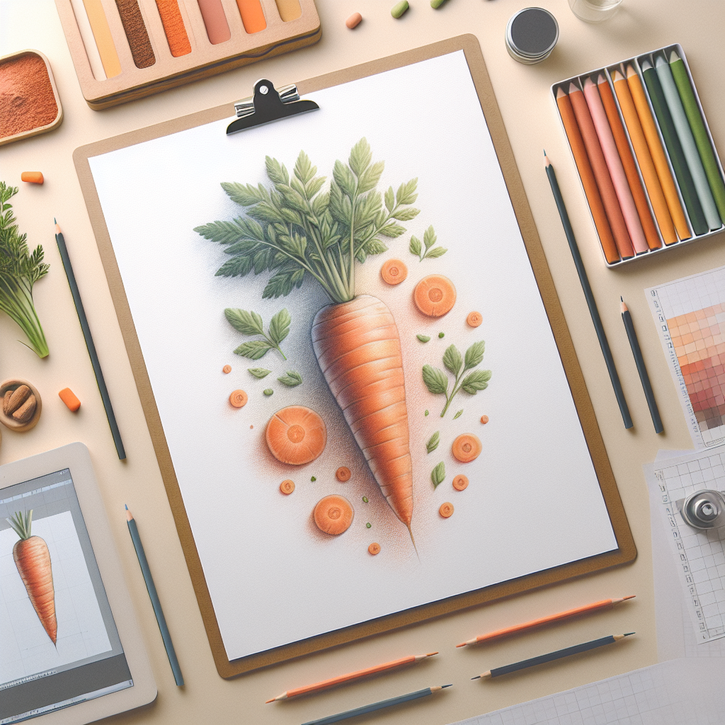 Pastelková ilustrace znázorňující téma: Zdravé recepty