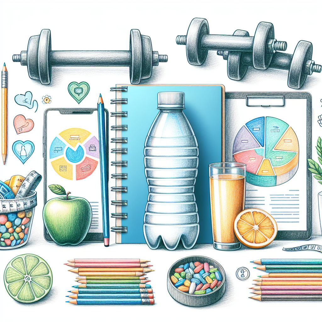 Pastelková ilustrace znázorňující téma: Hubnutí