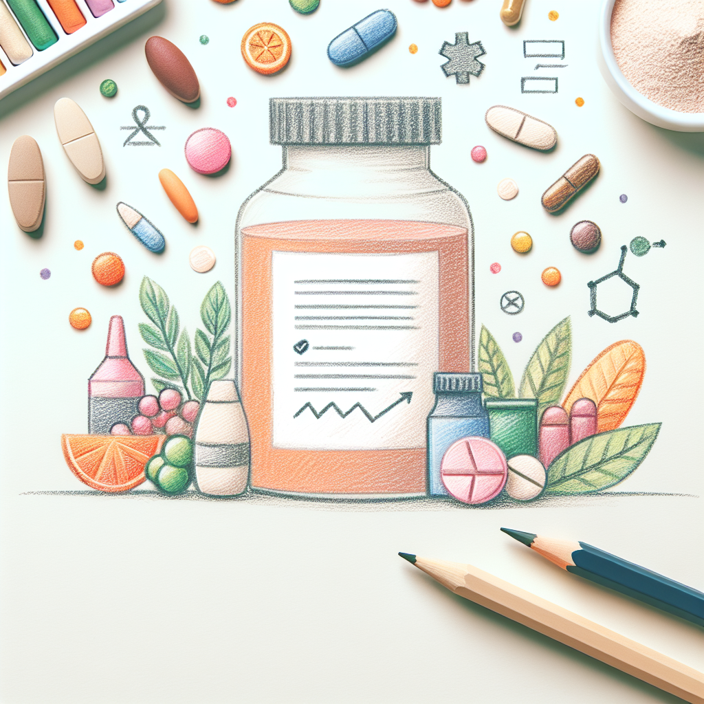 Pastelková ilustrace znázorňující téma: Výživa
