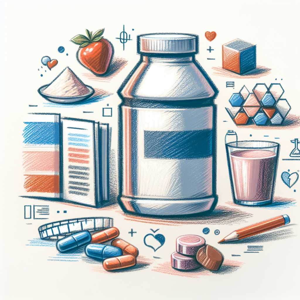 Pastelková ilustrace znázorňující téma: Výživa