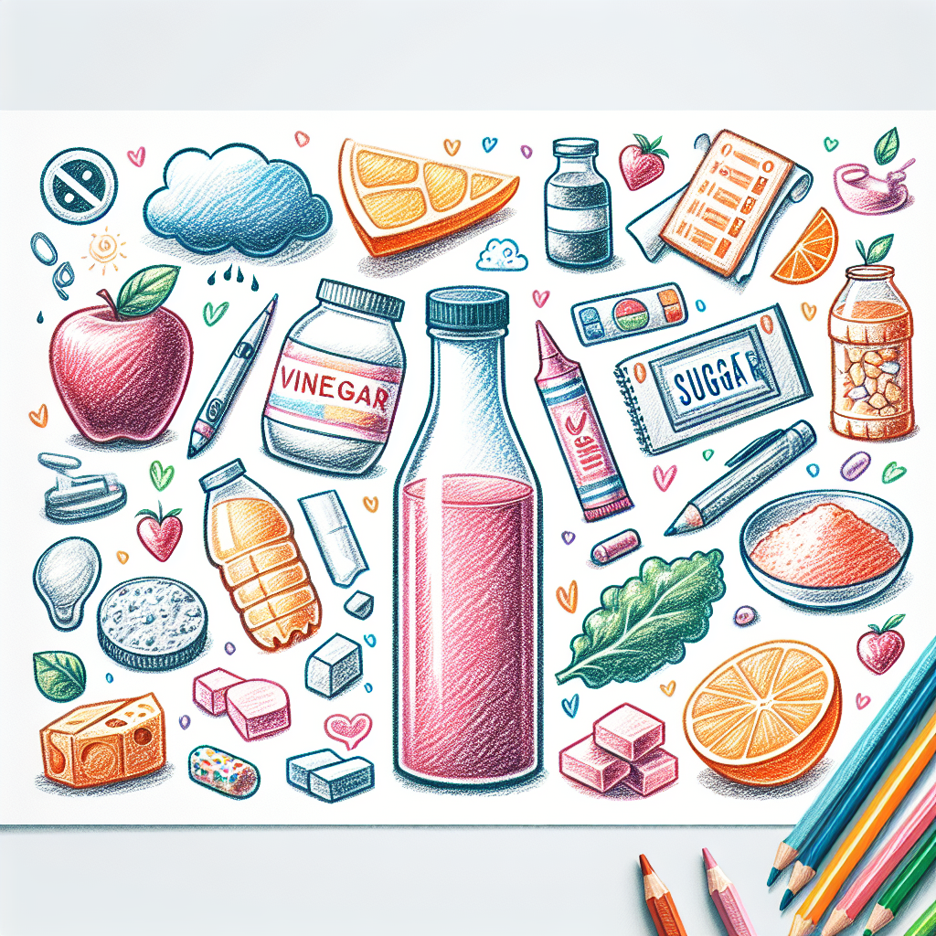 Pastelková ilustrace znázorňující téma: Zdraví a výživa