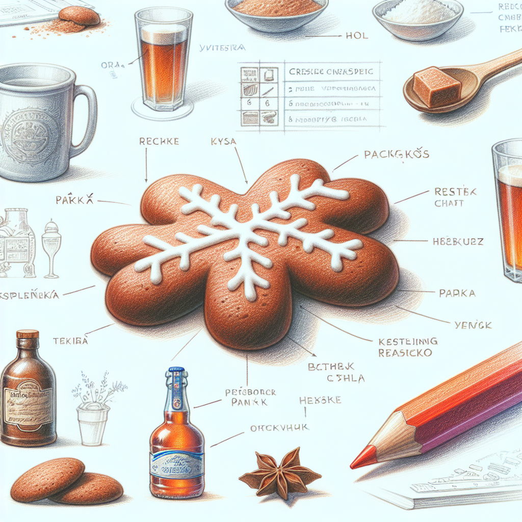 Pastelková ilustrace znázorňující téma: Recepty