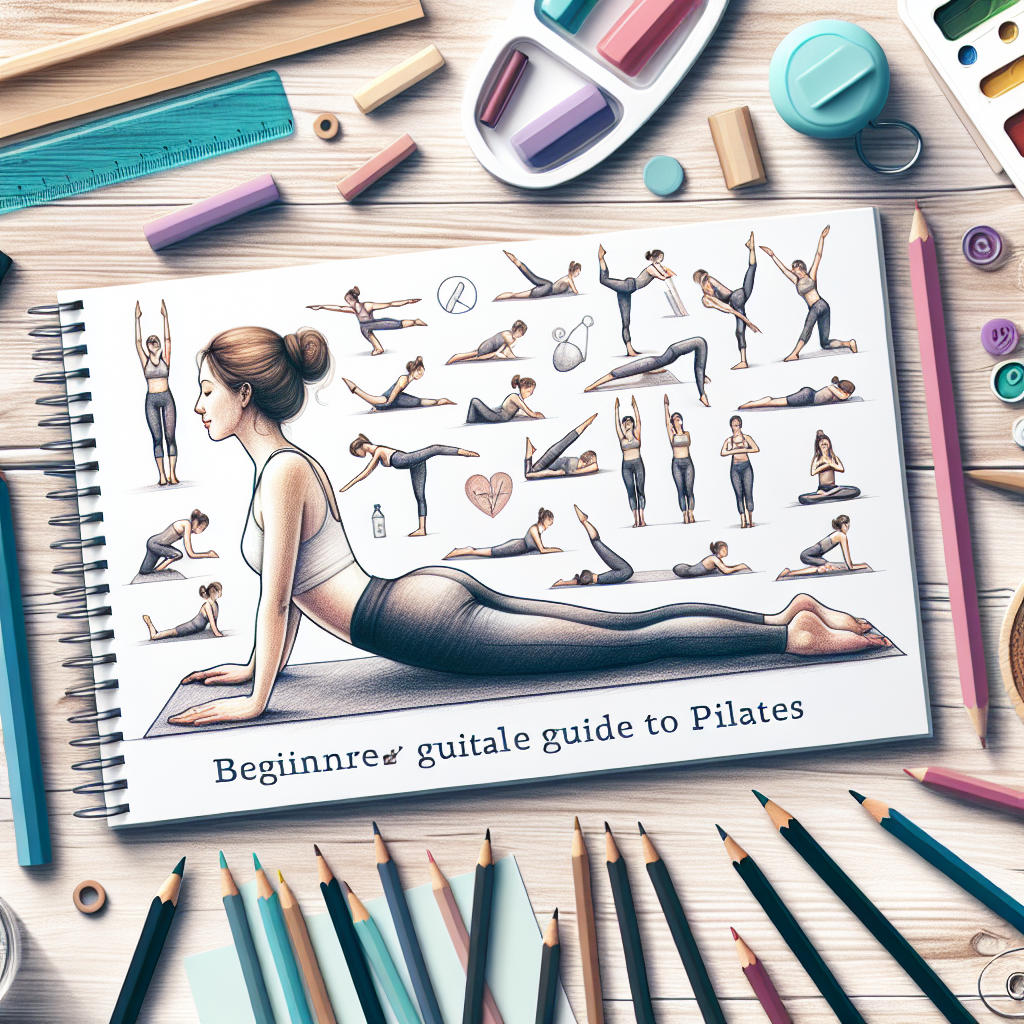 Pastelková ilustrace znázorňující téma: Cvičení