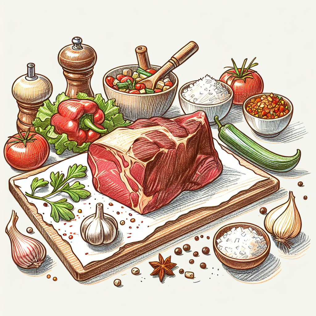 Pastelková ilustrace znázorňující téma: Recepty