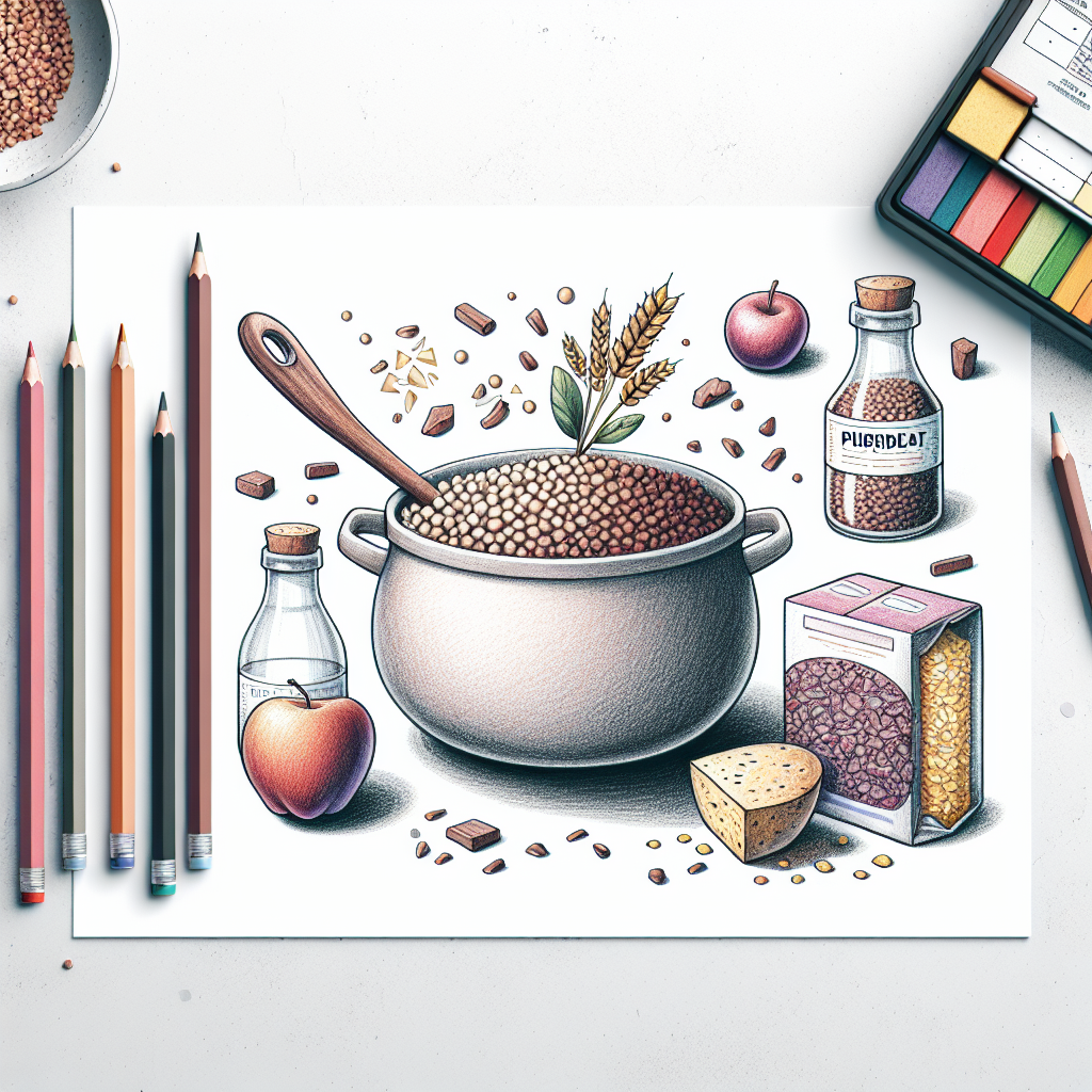 Pastelková ilustrace znázorňující téma: Recepty