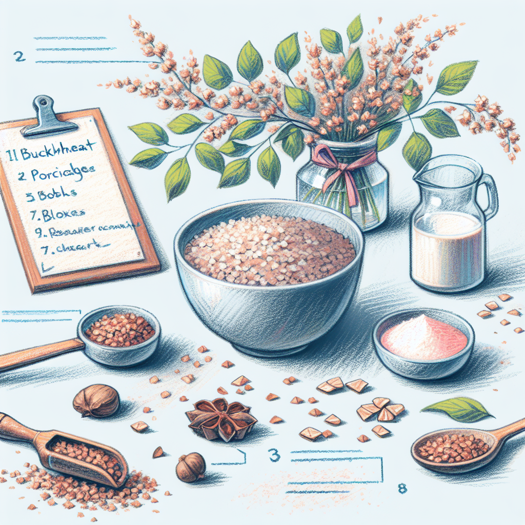 Pastelková ilustrace znázorňující téma: Recepty