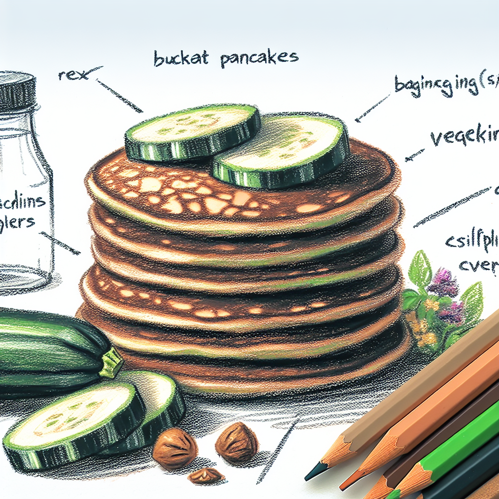 Pastelková ilustrace znázorňující téma: Recepty