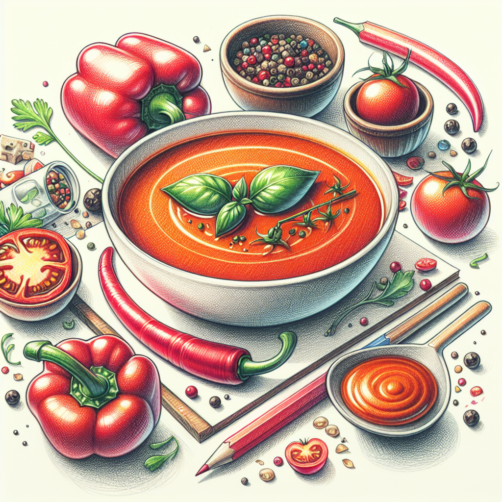 Pastelková ilustrace znázorňující téma: Recepty