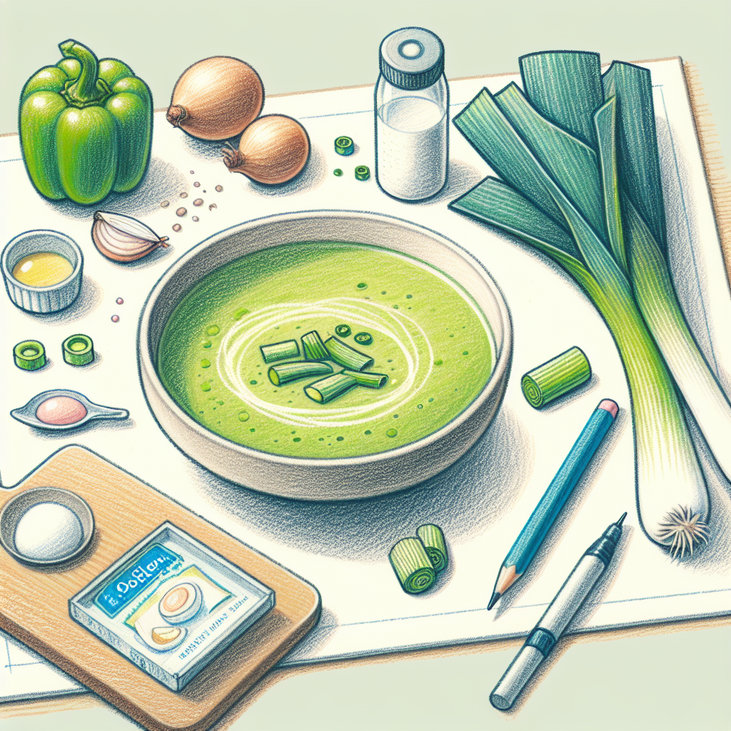 Pastelková ilustrace znázorňující téma: Recepty
