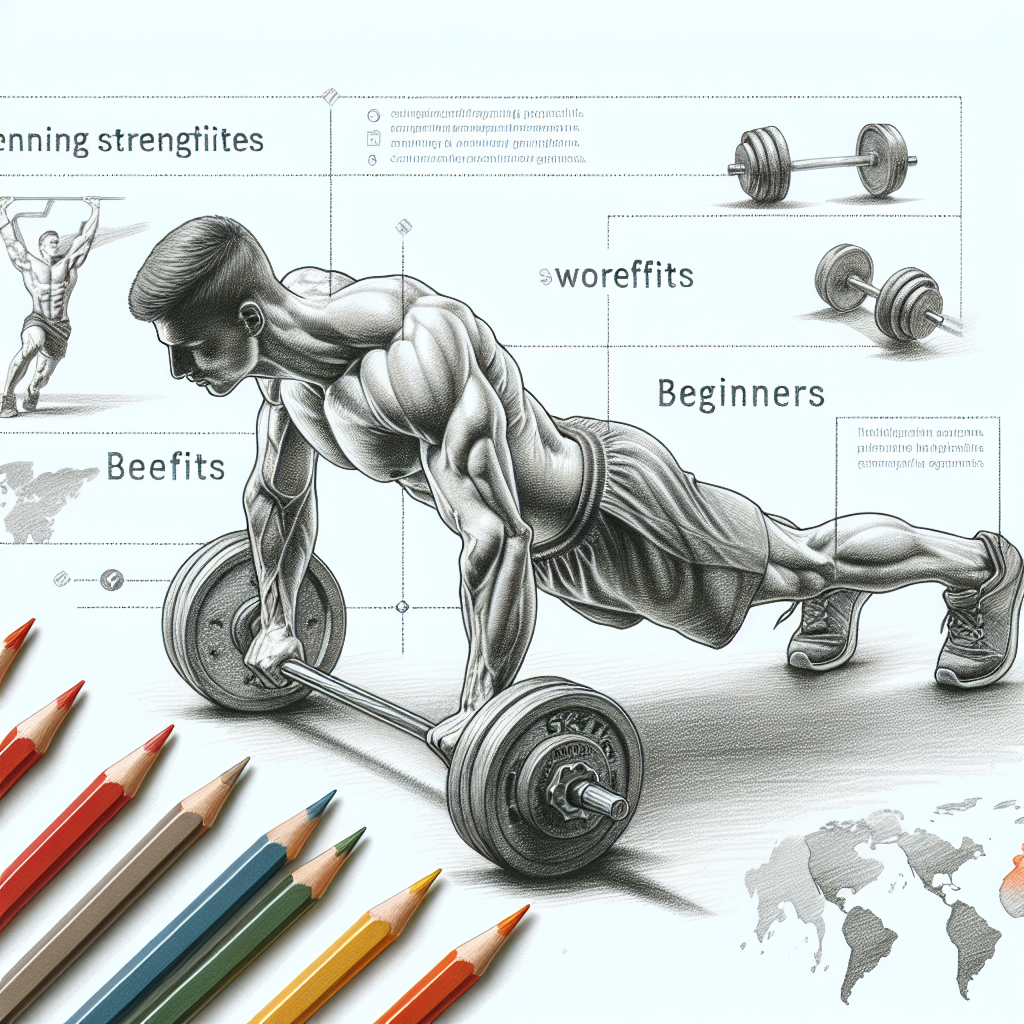 Pastelková ilustrace znázorňující téma: Cvičení a fitness