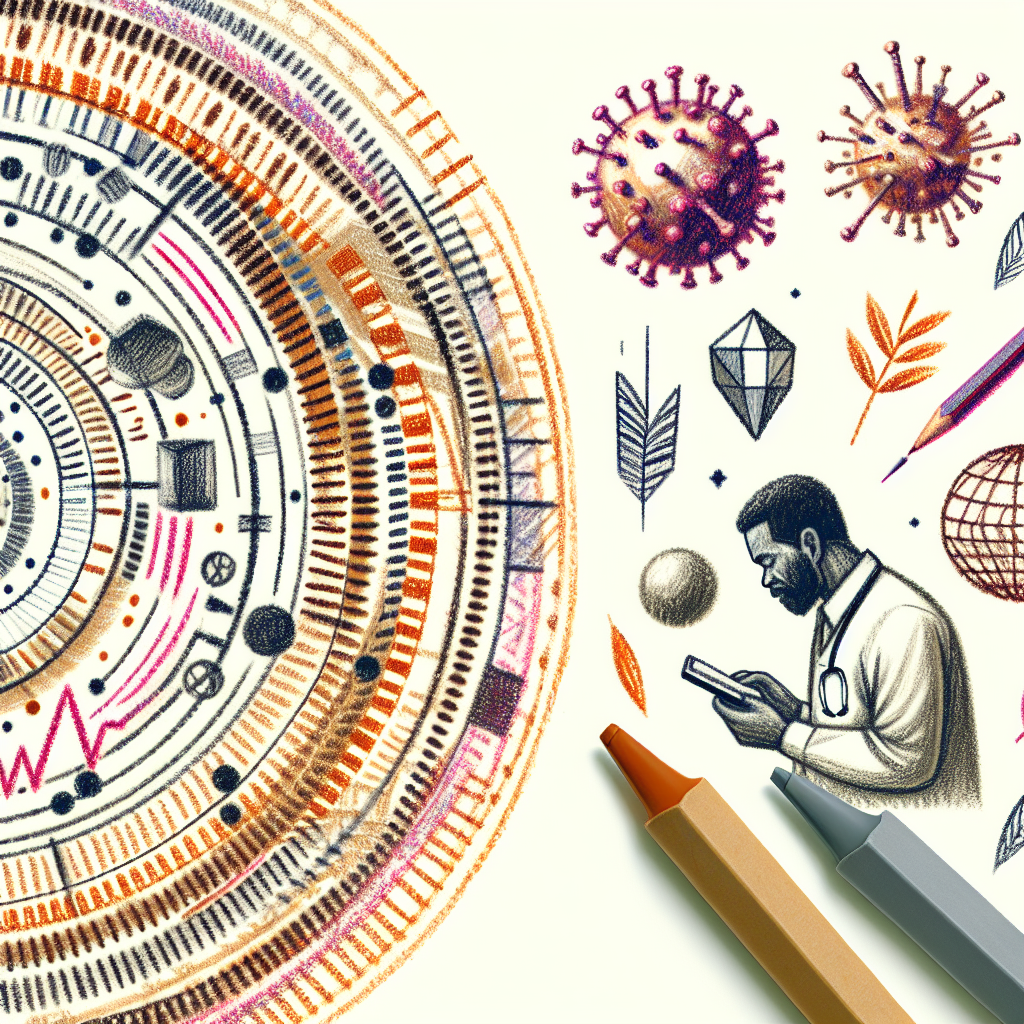 Pastelková ilustrace znázorňující téma: Cvičení