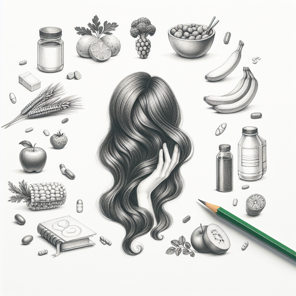 Pastelková ilustrace znázorňující téma: Zdravá výživa
