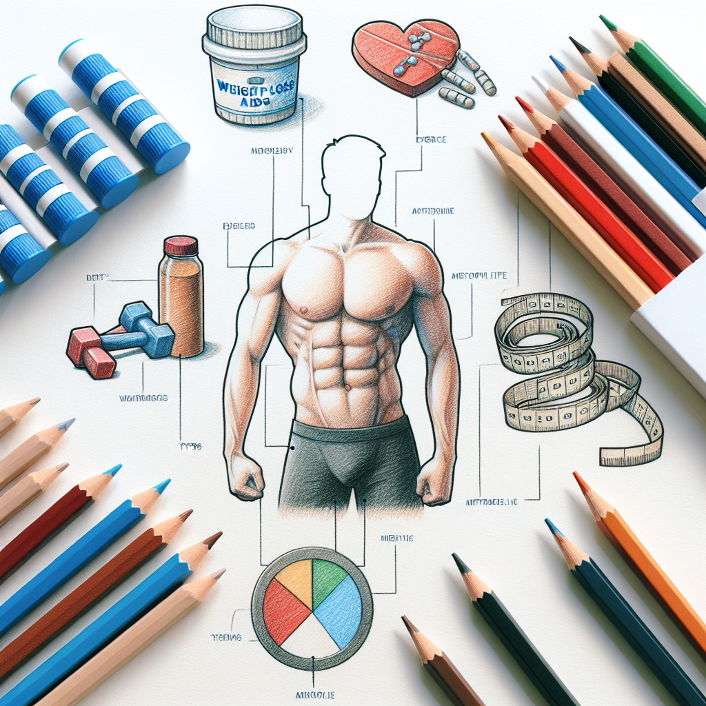 Pastelková ilustrace znázorňující téma: Hubnutí