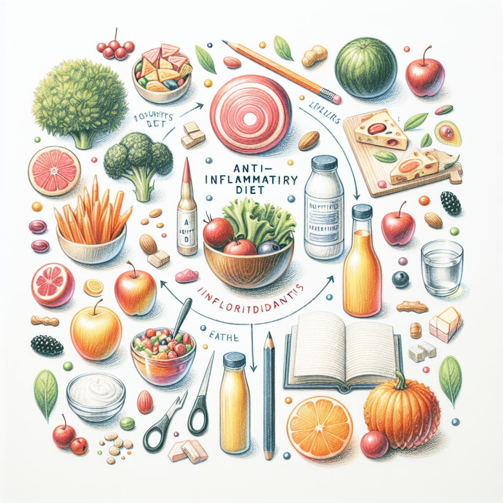 Pastelková ilustrace znázorňující téma: Zdravá výživa