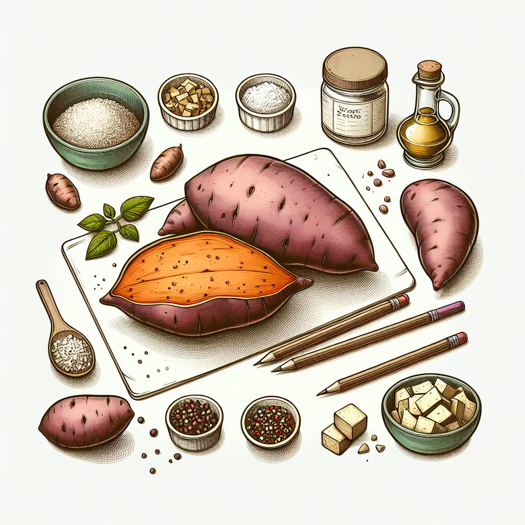 Pastelková ilustrace znázorňující téma: Recepty