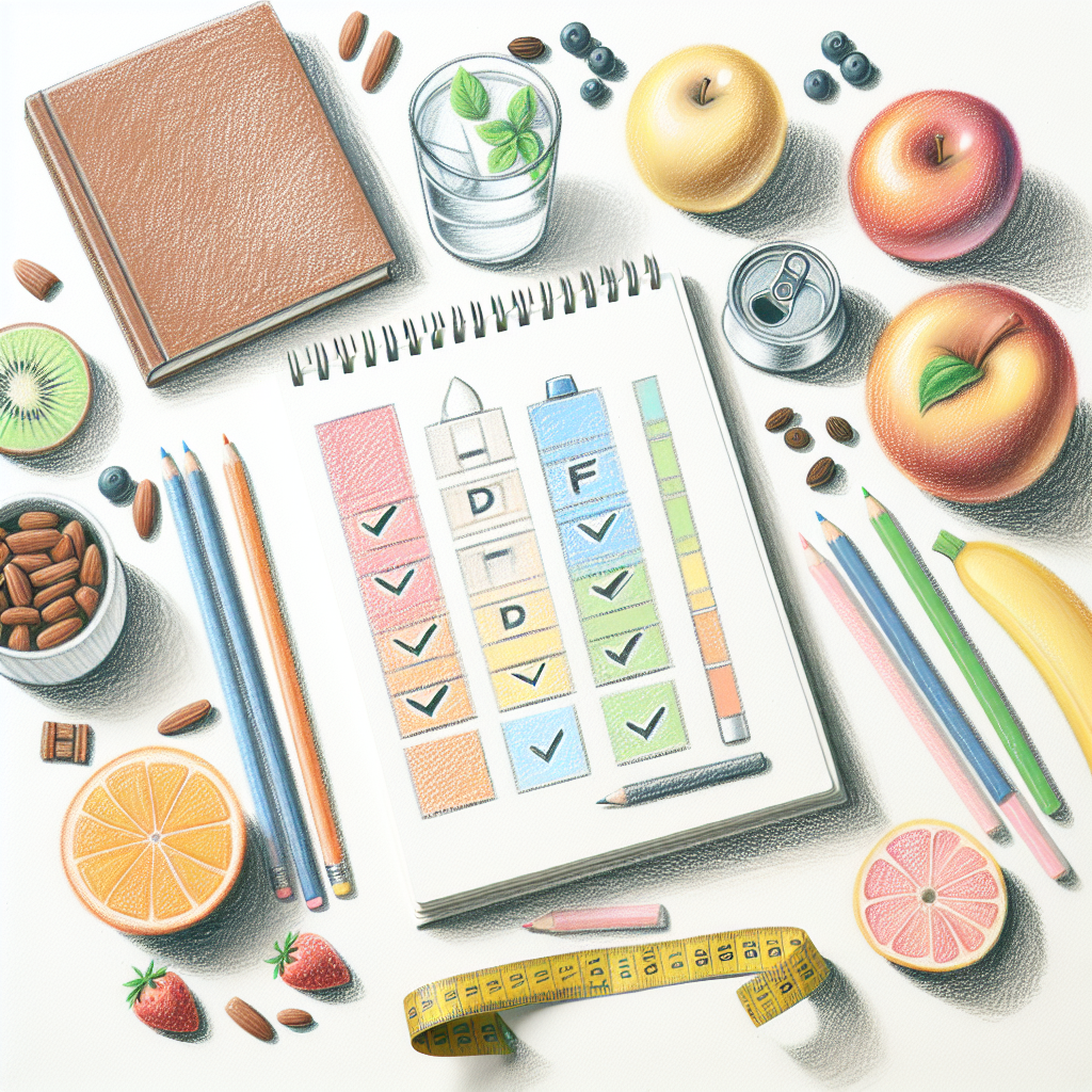 Pastelková ilustrace znázorňující téma: Zdravá výživa